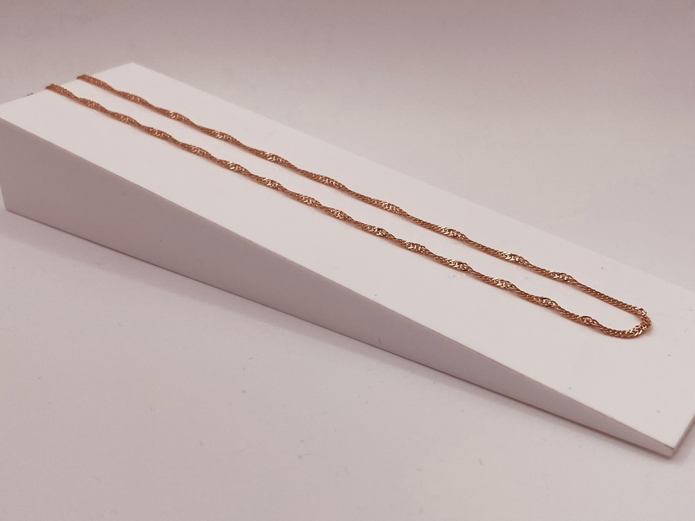 ЦЛСИ585 ЦЕПЬ ПОЛНОВЕСНАЯ Сингапур (Au 585)