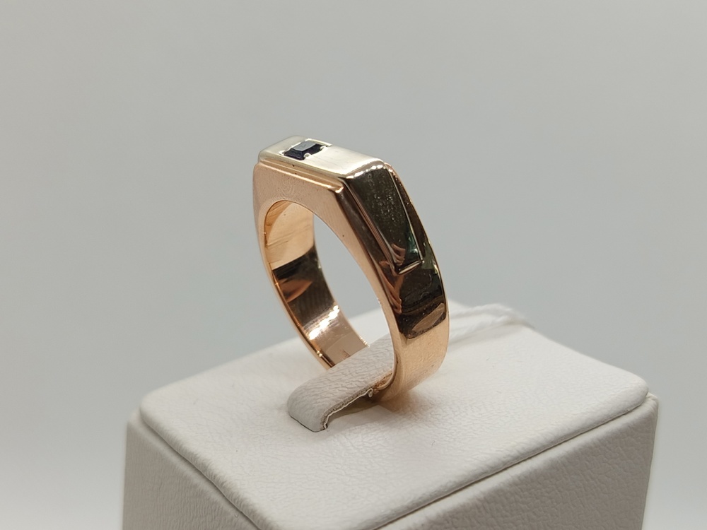 ПЕЧАТКА С КАМНЕМ (Au 585)