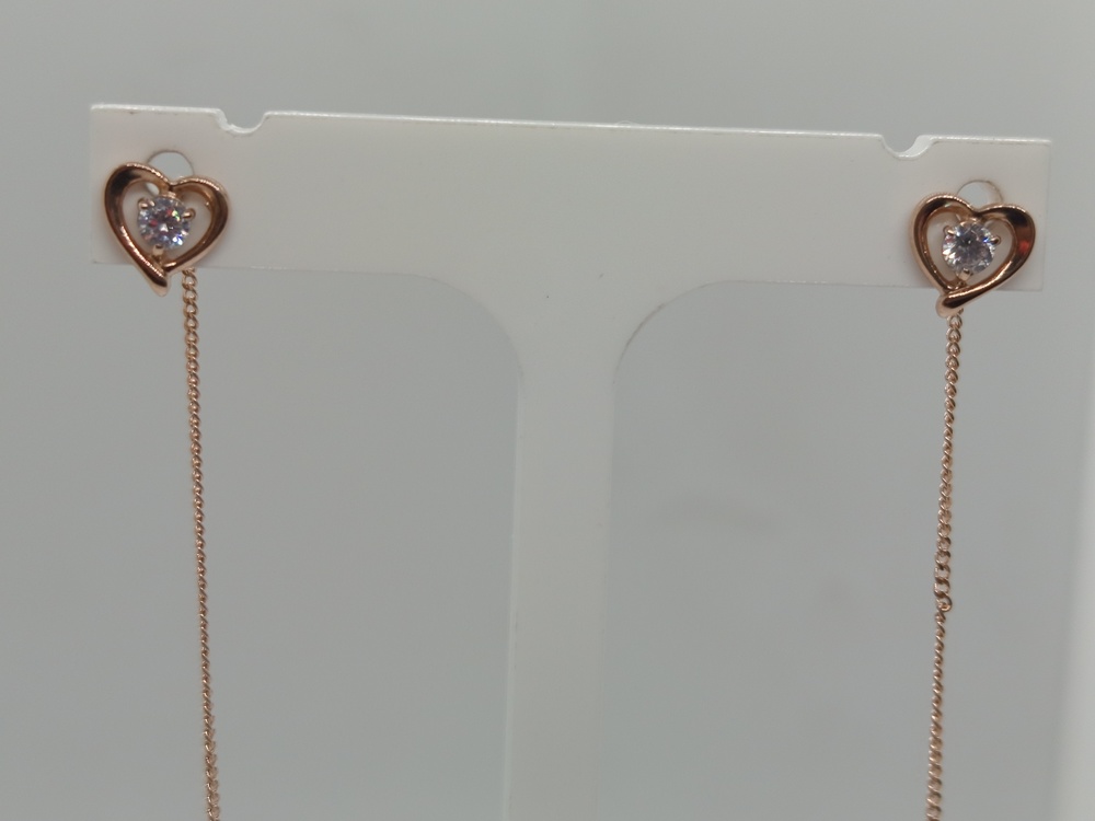 СПРО585 СЕРЬГИ ПРОДЕВКИ (Au 585)