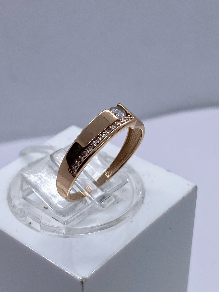 КОЛКМИ585 КОЛЬЦО С КАМНЯМИ (Au 585)