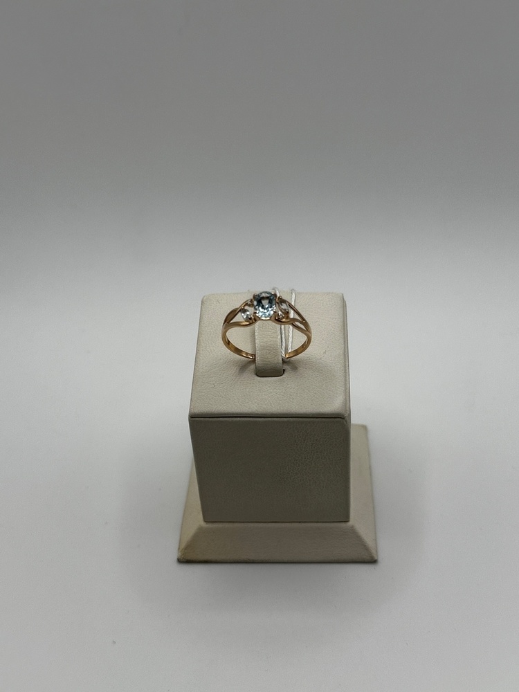 КОЛКМИ585 КОЛЬЦО С КАМНЯМИ (Au 585)