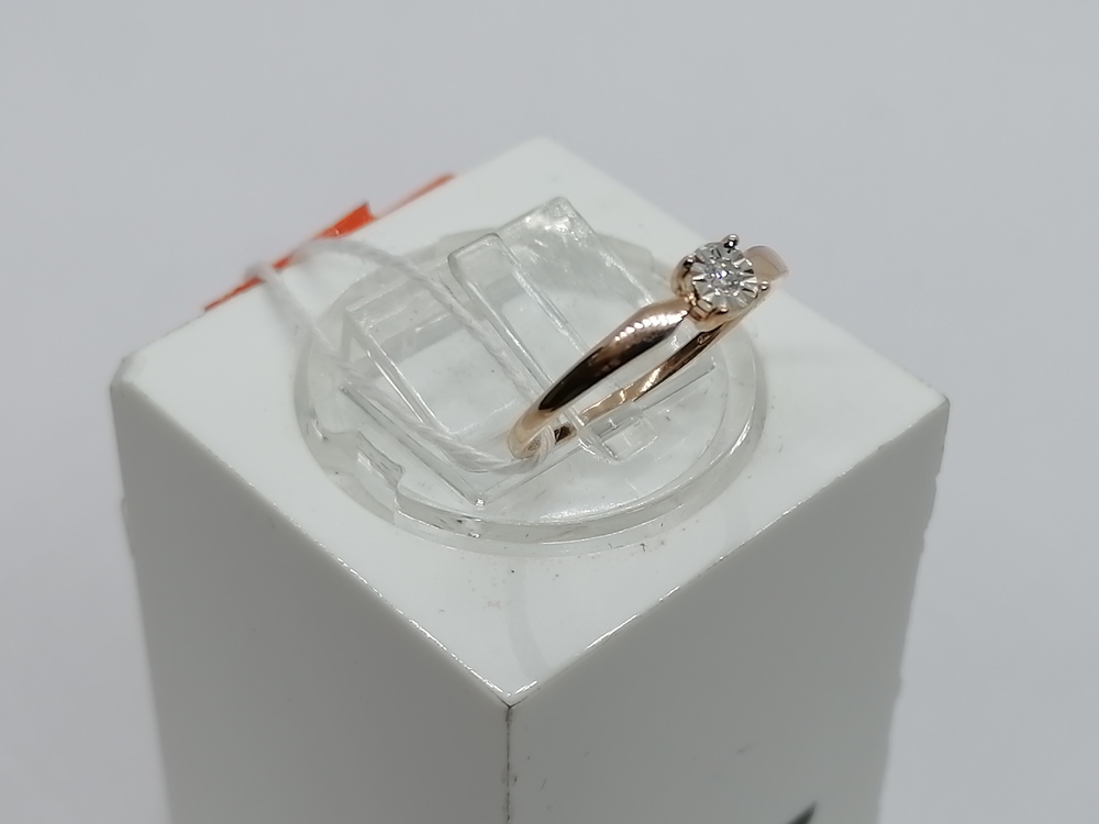 КОЛЬЦО БРИЛЛИАНТ Au 585