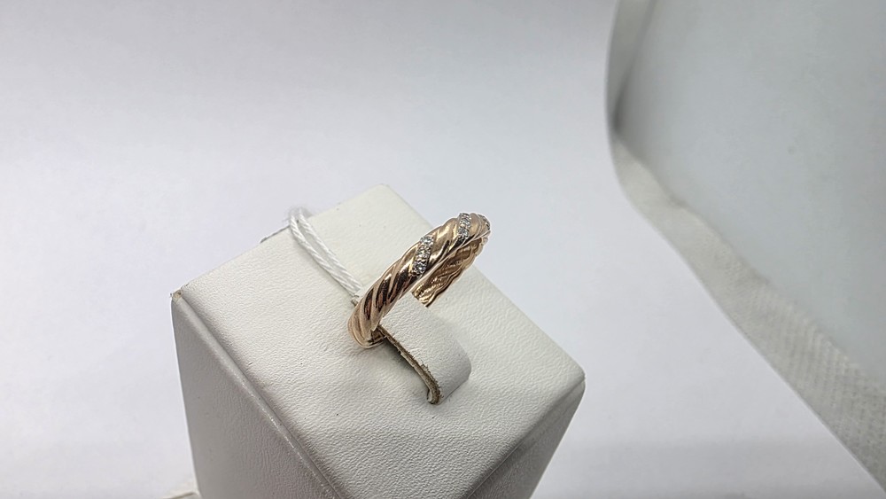 КОЛЬЦО БРИЛЛИАНТ Au 585