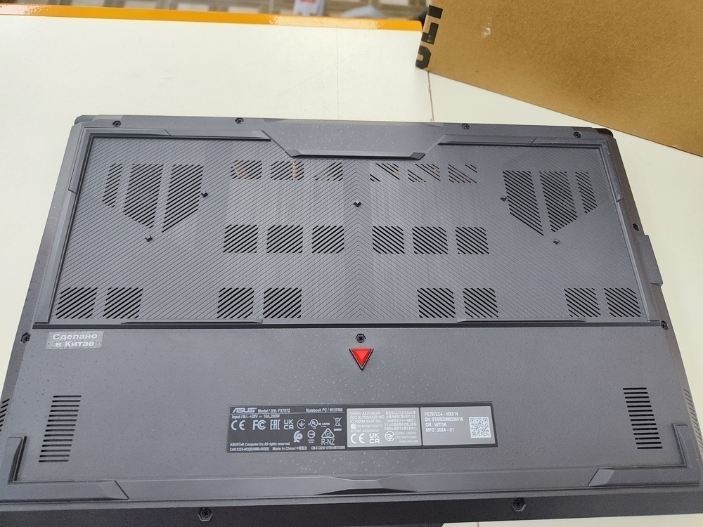 Ноутбук ASUS; Core i5-12500H, GeForce RTX 3050, 16 Гб, 500 Гб, Нет