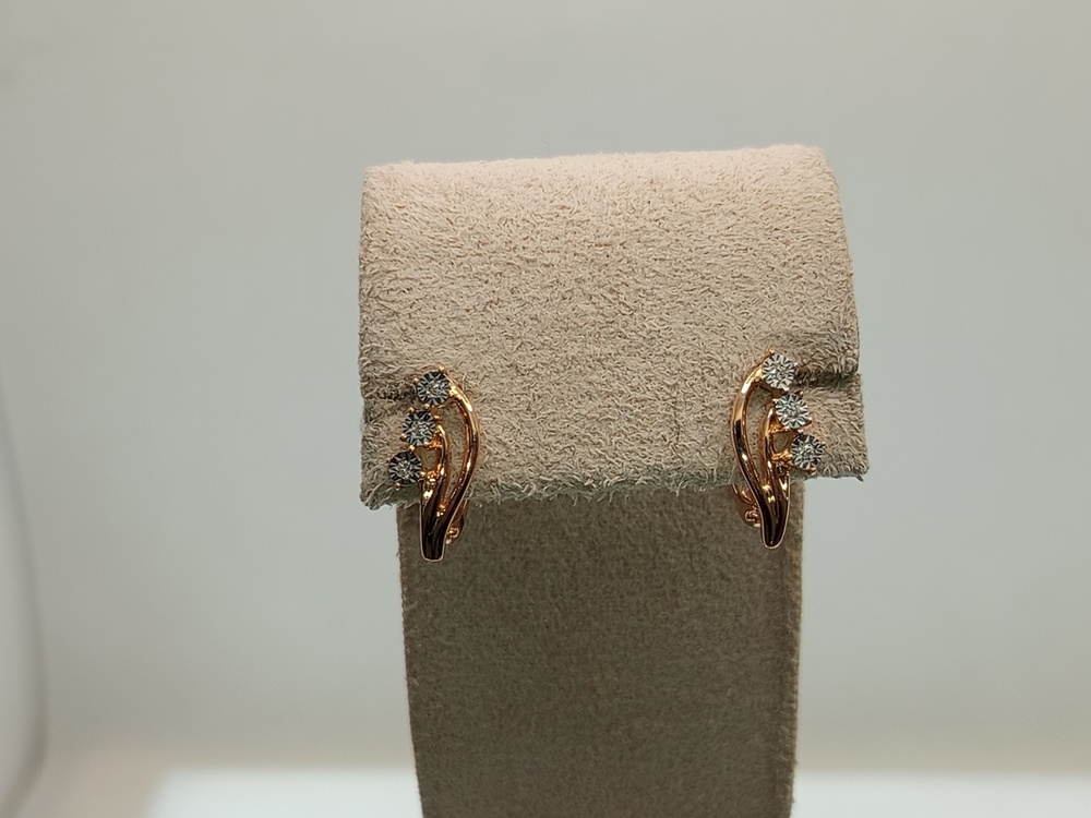 СЕРЬГИ БРИЛЛИАНТ (Au 585)