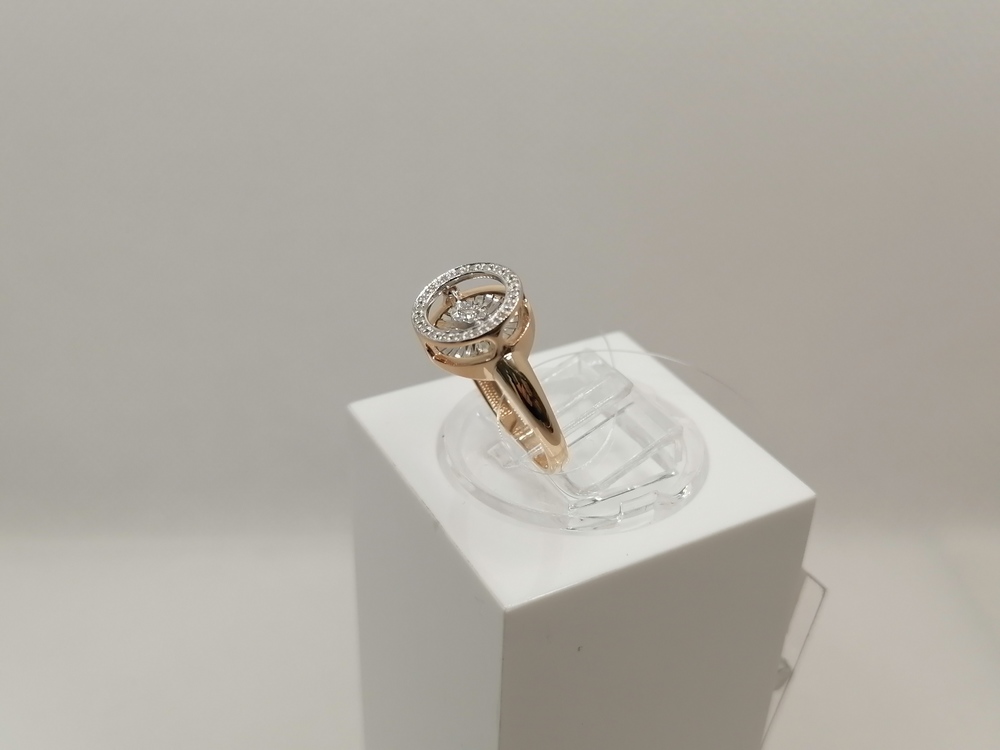 01-11-5478-31-00 КОЛЬЦО БРИЛЛИАНТ (Au 585)