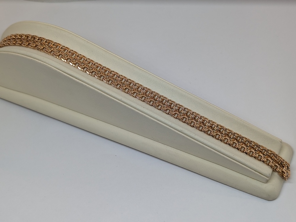 ЦЕПЬ ПОЛНОВЕСНАЯ Бисмарк (Au 585)