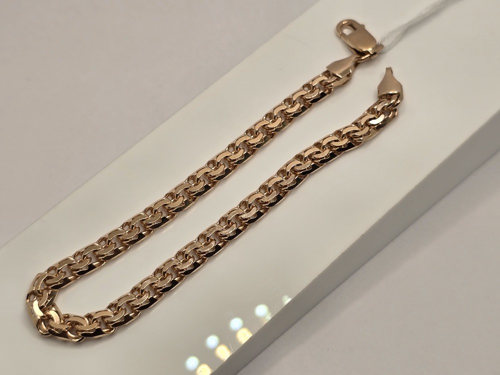 БРАСЛЕТ ПОЛНОВЕСНЫЙ Бисмарк (Au 585)