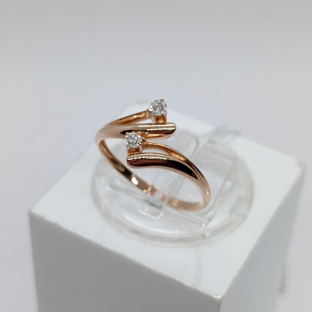 КОЛЬЦО БРИЛЛИАНТ Au 585