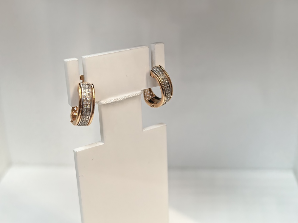 СЕРЬГИ БРИЛЛИАНТ (Au 585)