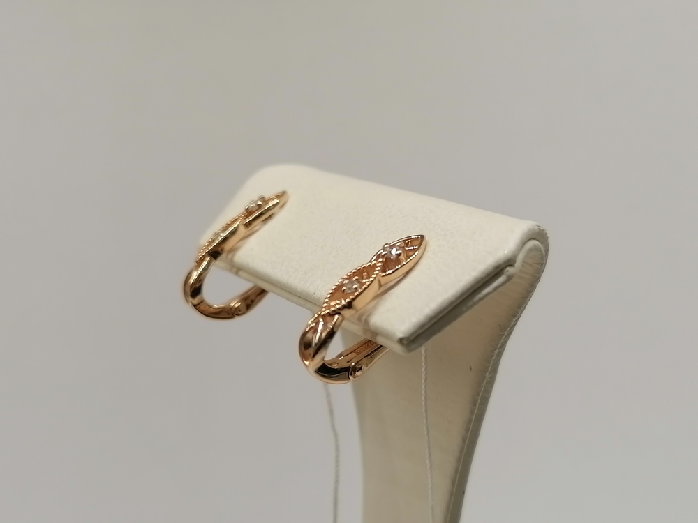 СЕРЬГИ БРИЛЛИАНТ (Au 585)