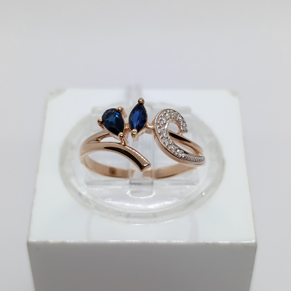 КОЛЬЦО БРИЛЛИАНТ Au 585