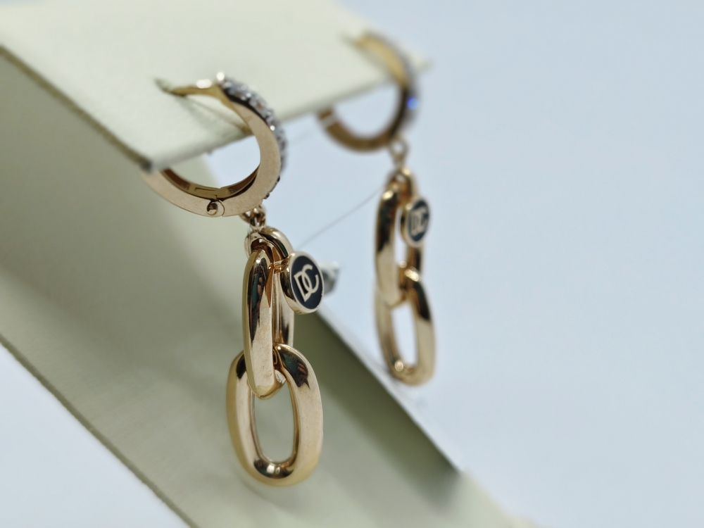 СЕРЬГИ С КАМНЯМИ (Au 585)