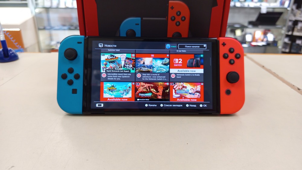 Игровая приставка Nintendo Switch Oled