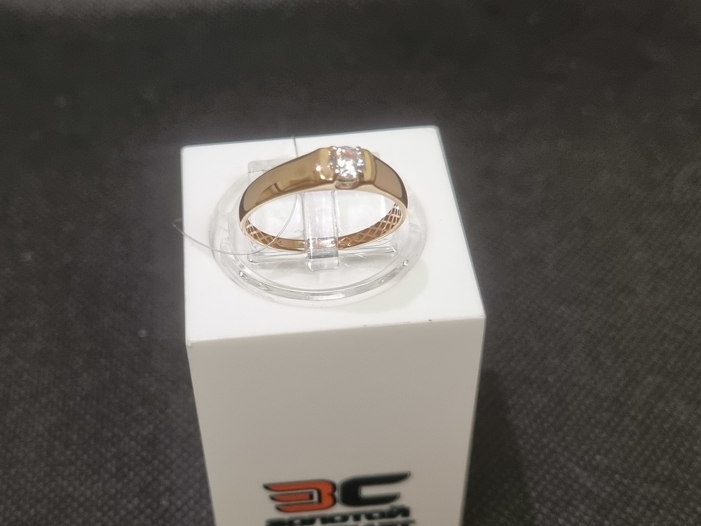 КОЛЬЦО С КАМНЕМ (Au 585)