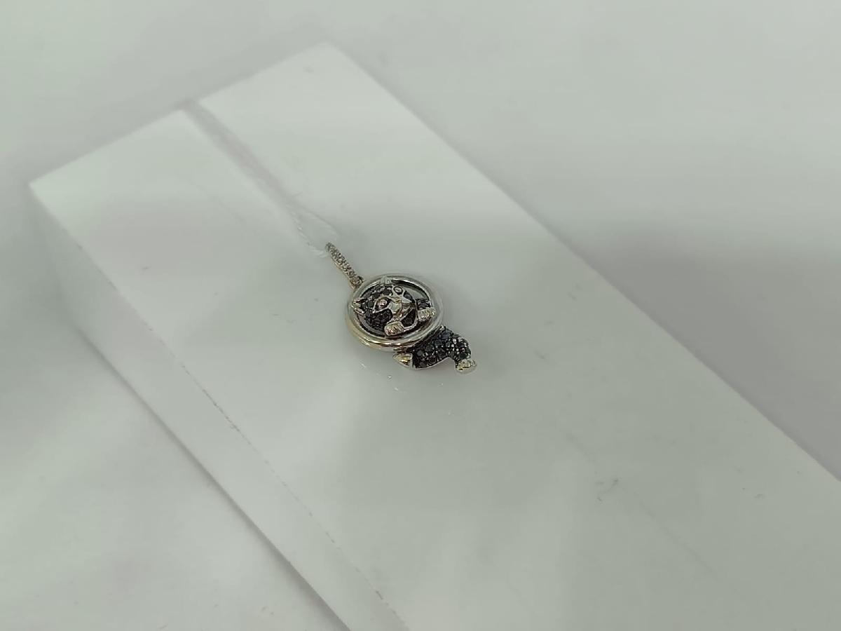 ПОДКМИ585 ПОДВЕСКА С КАМНЯМИ (Au 585)