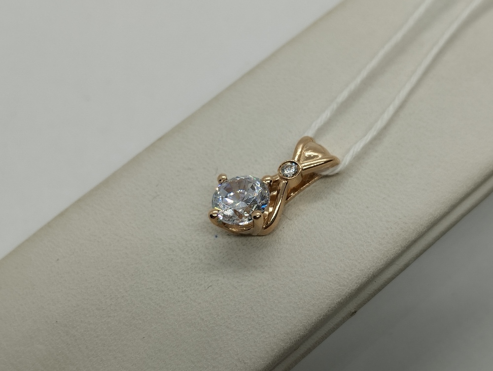 ПОДВЕСКА С КАМНЯМИ (Au 585)