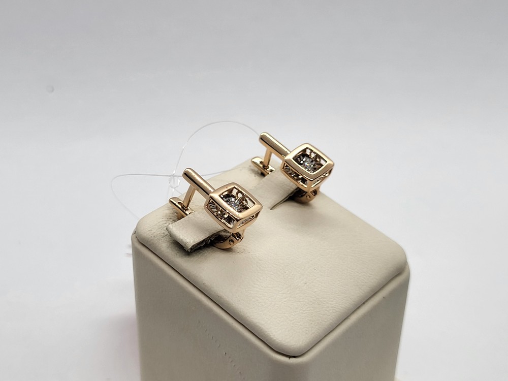 СЕРЬГИ БРИЛЛИАНТ (Au 585)