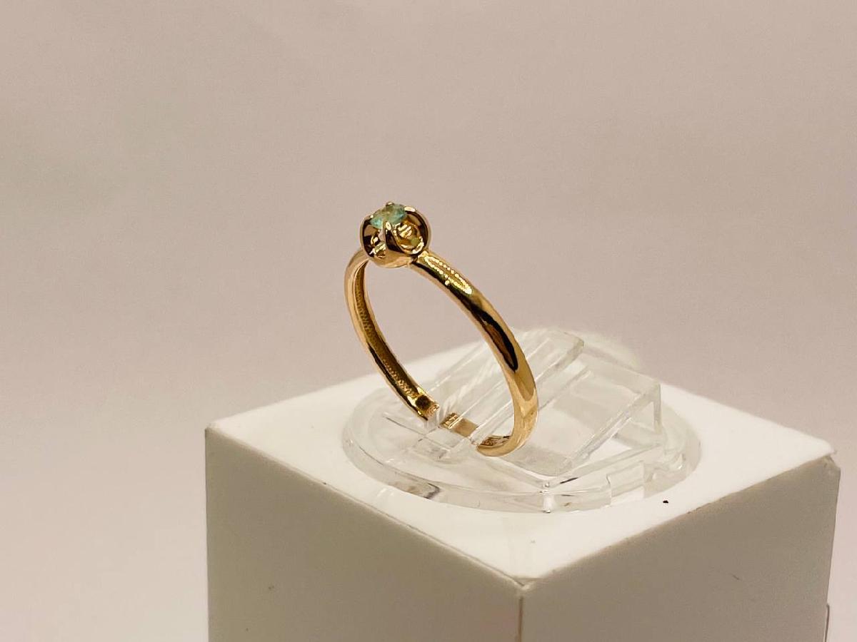 КОЛКМ585 КОЛЬЦО С КАМНЕМ (Au 585) КОЛКМ585 КОЛЬЦО С КАМНЕМ (Au 585)