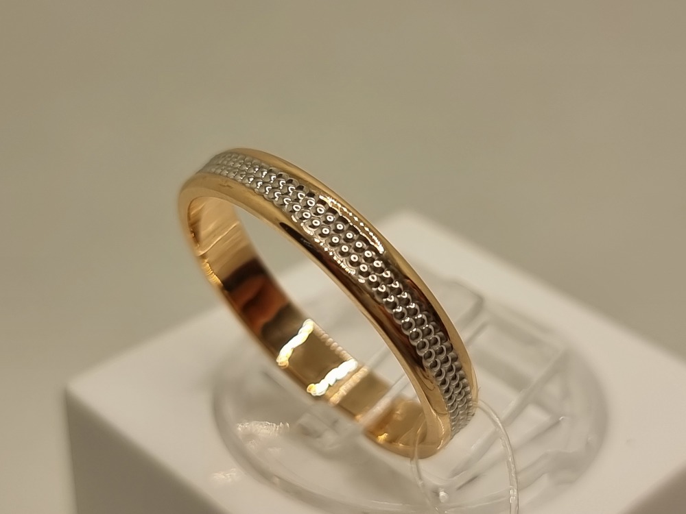 КОЛЬЦО ОБРУЧАЛЬНОЕ без камня (Au 585)