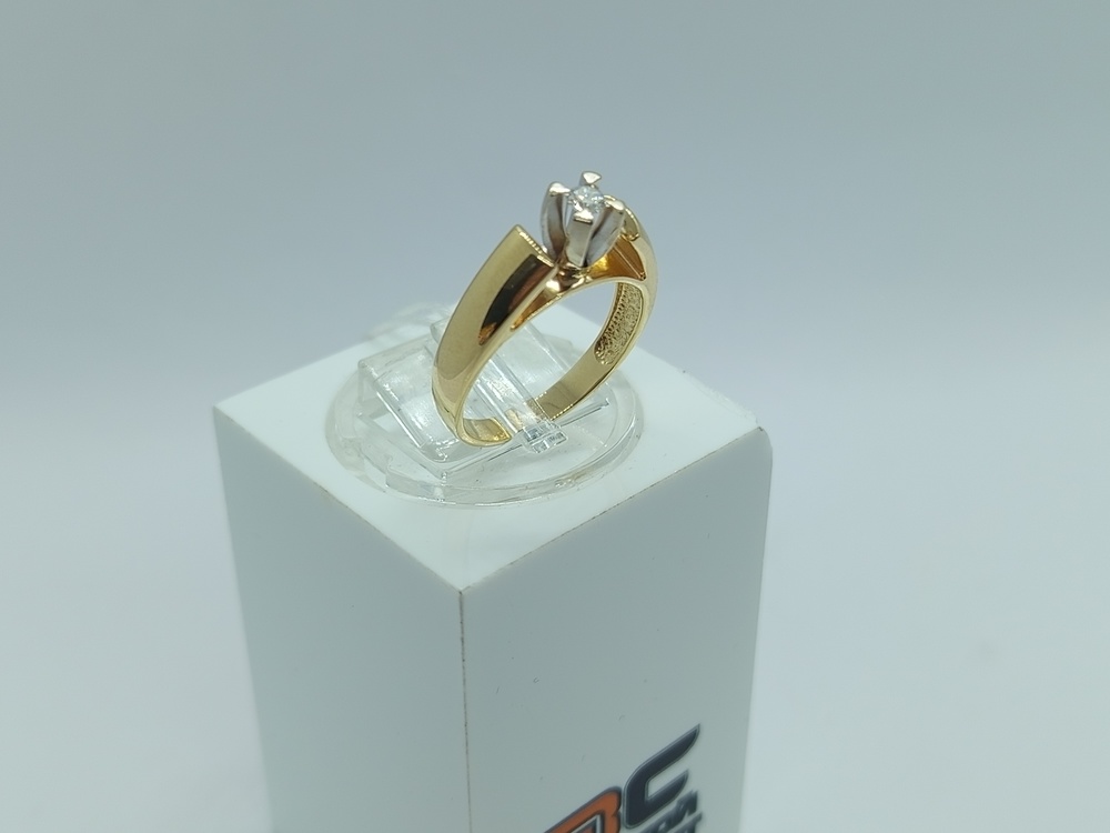 КОЛЬЦО БРИЛЛИАНТ Au 585