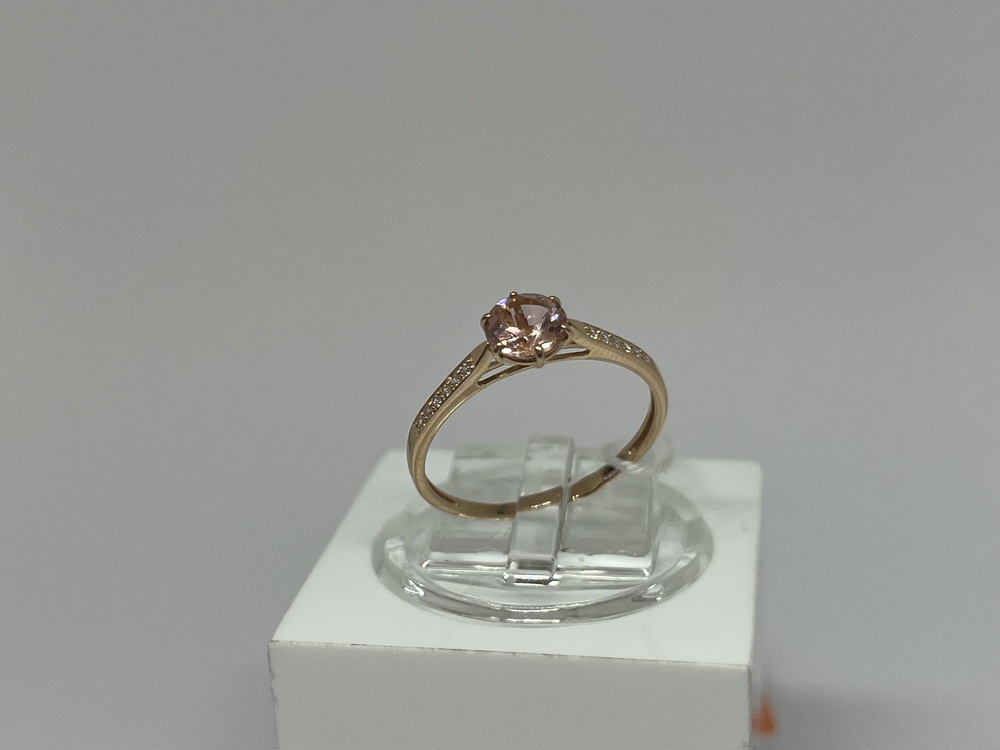КОЛКМИ585 КОЛЬЦО С КАМНЯМИ (Au 585)