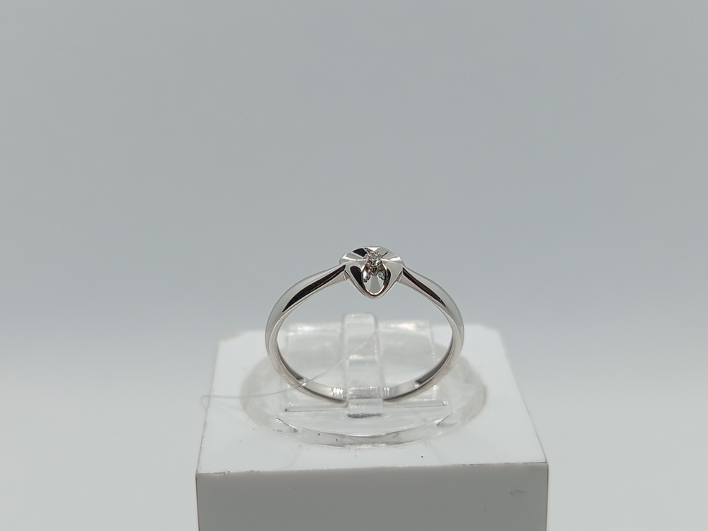 КОЛЬЦО БРИЛЛИАНТ (Ag 925)