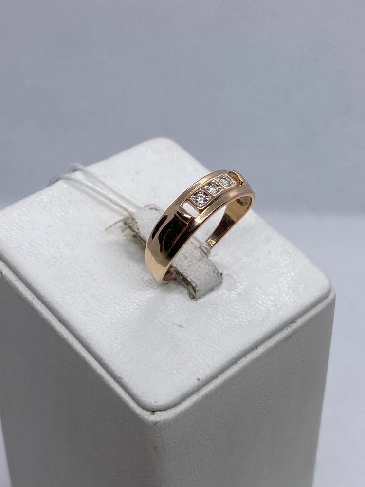 КОЛКМИ585 КОЛЬЦО С КАМНЯМИ (Au 585)