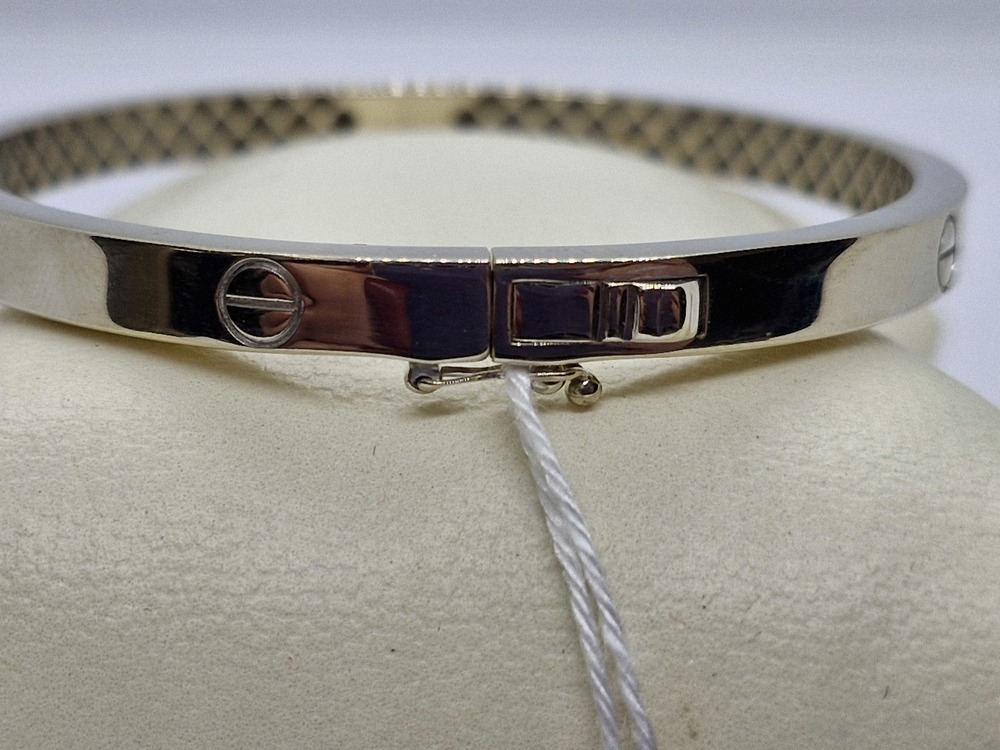 БРАСЛЕТ ЖЕСТКИЙ ГЛАДКИЙ (Au 585)