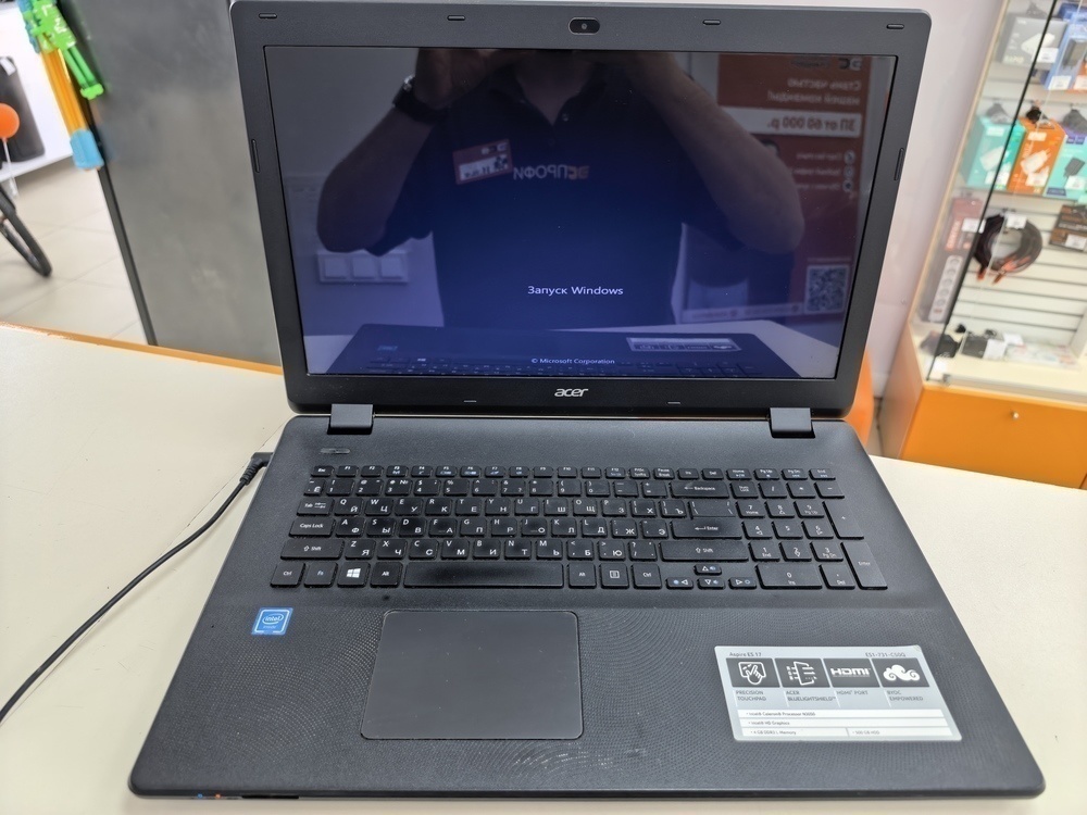 Ноутбук Acer acer; Celeron N3060, HD Graphics, 4 Гб, 500 Гб