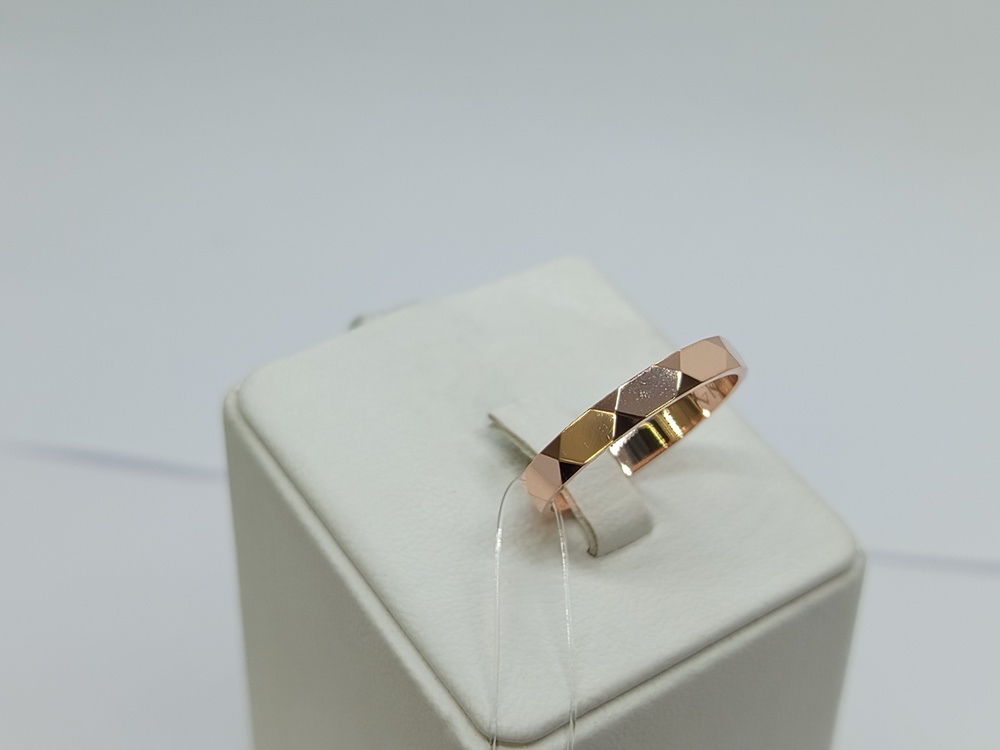 КОЛЬЦО ОБРУЧАЛЬНОЕ без камня (Au 585)