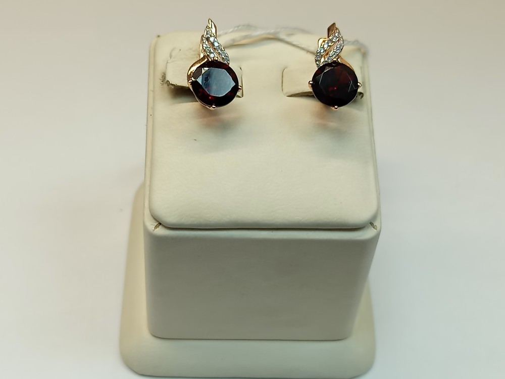 СЕРЬГИ С КАМНЯМИ (Au 585)