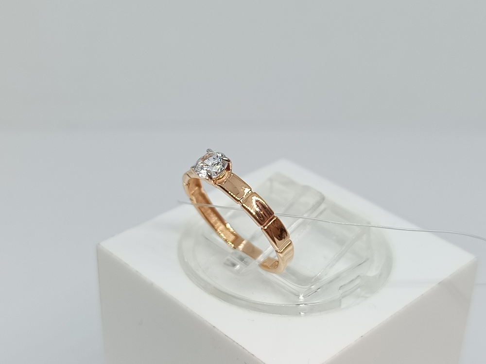 КОЛЬЦО С КАМНЕМ (Au 585)