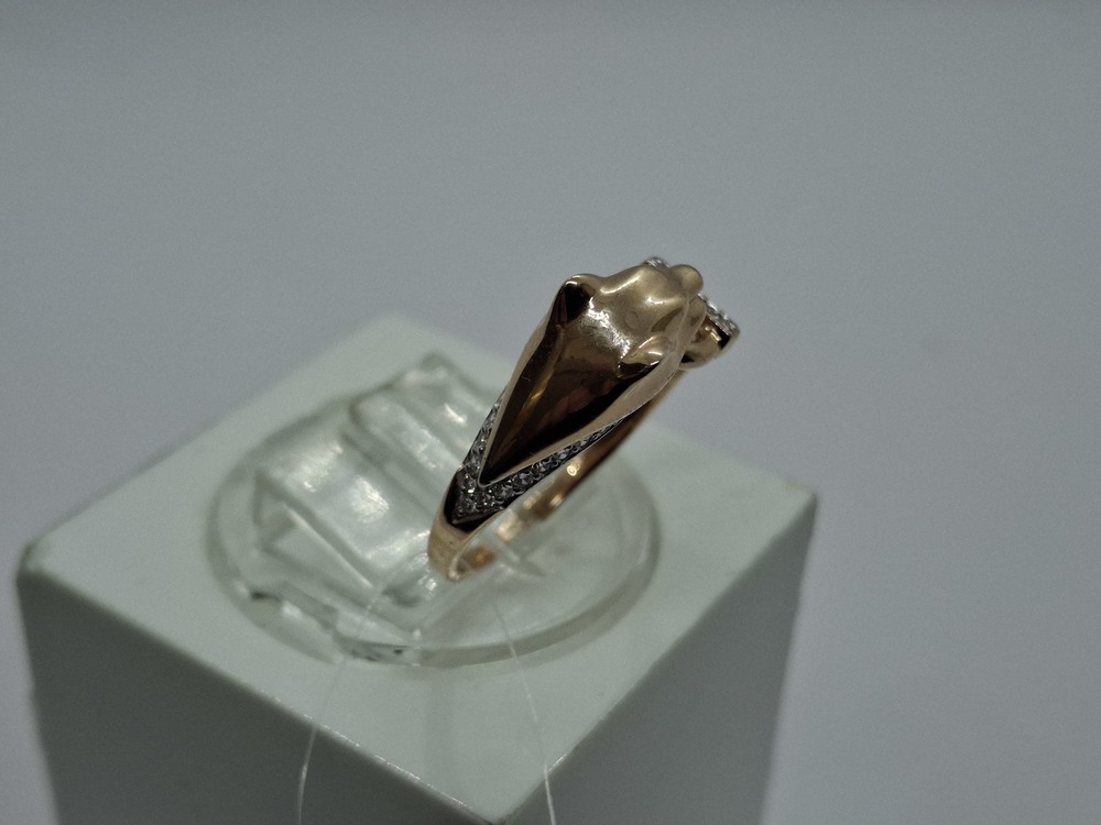 КОЛЬЦО С КАММНЯМИ (Au 585)