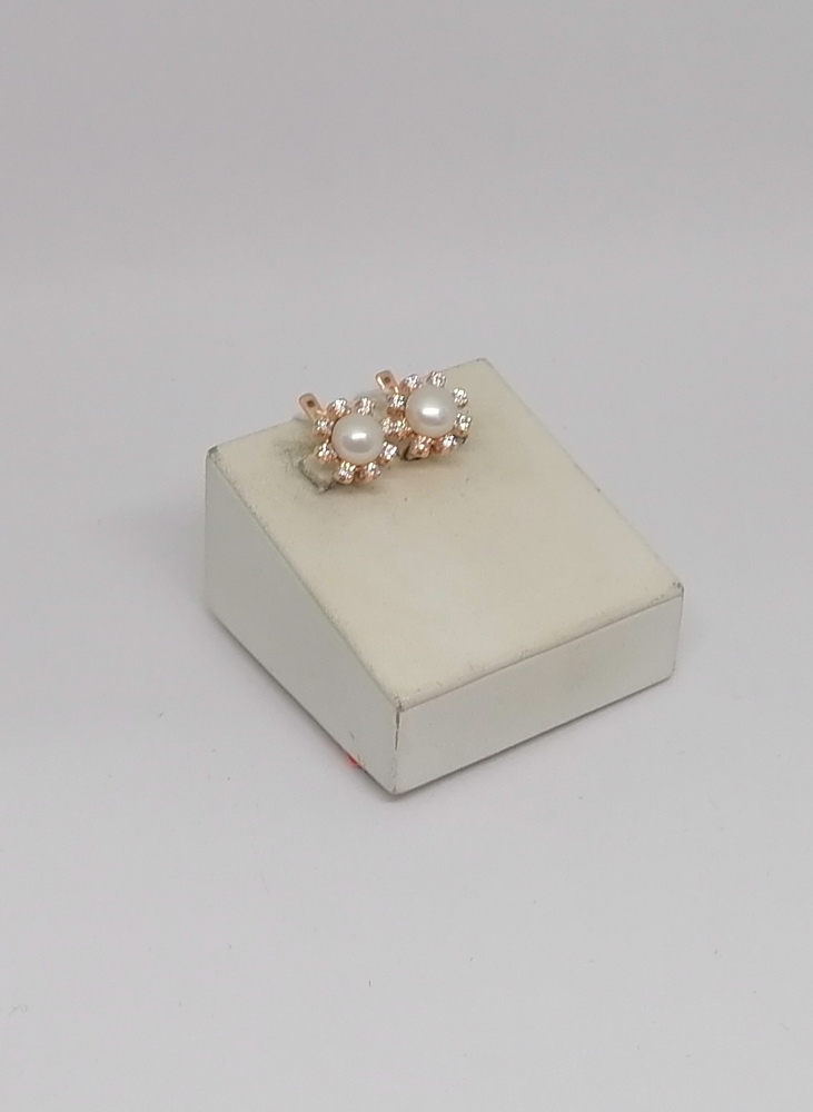 СЕРЬГИ С КАМНЯМИ (Au 585)