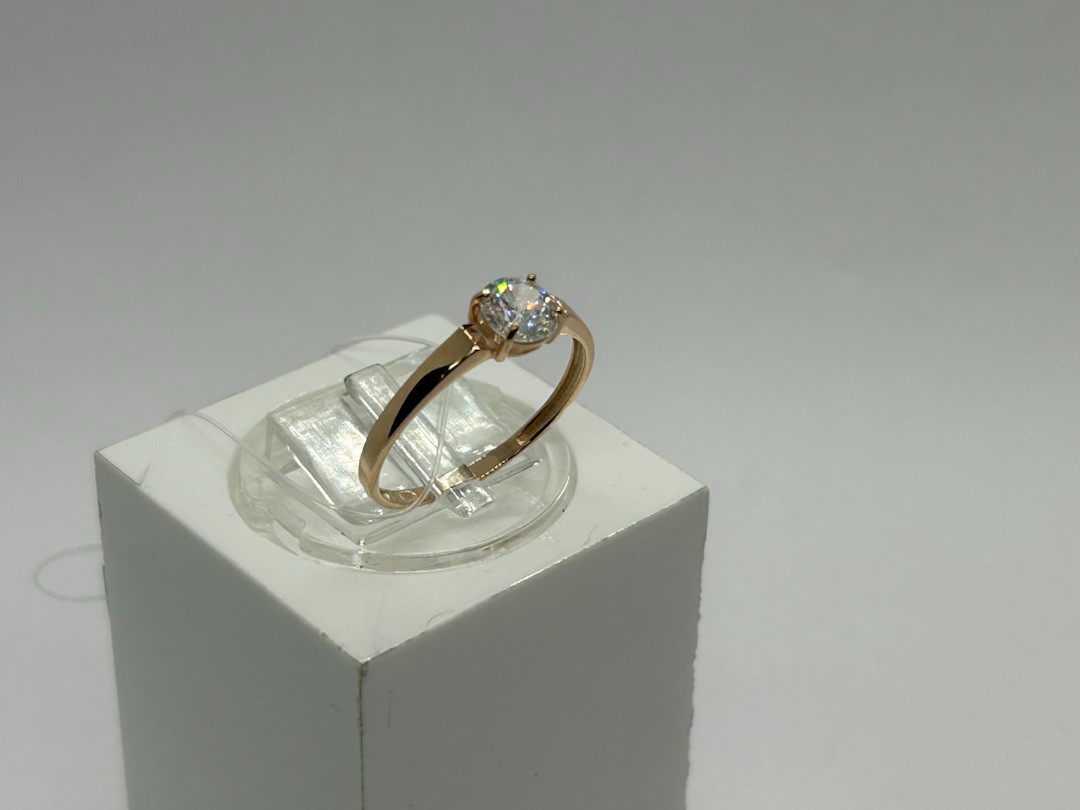 КОЛЬЦО С КАМНЕМ (Au 585)