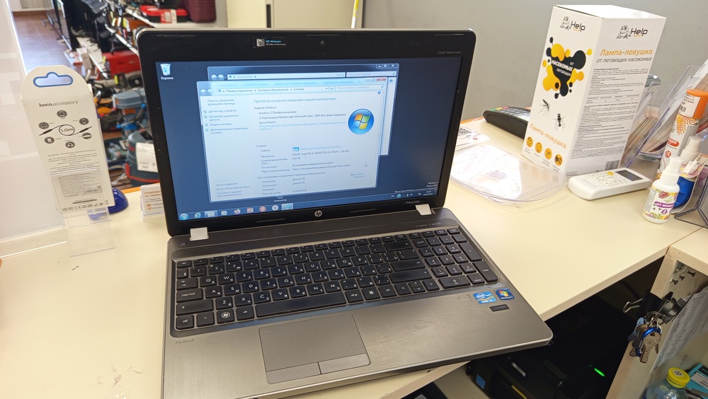 Ноутбук HP hp probook 4530s; Core i5-2410M, Radeon HD 7400m, 4 Гб, 512 GB, Нет