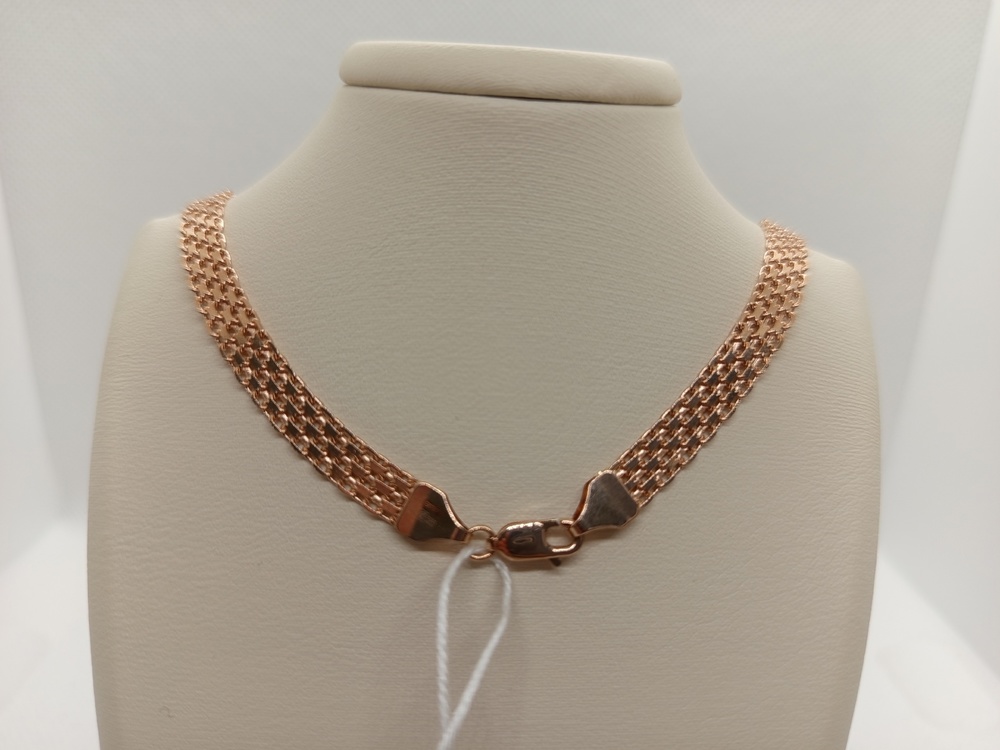 ЦЛБМ585 ЦЕПЬ ПОЛНОВЕСНАЯ Бисмарк машинный (Au 585)