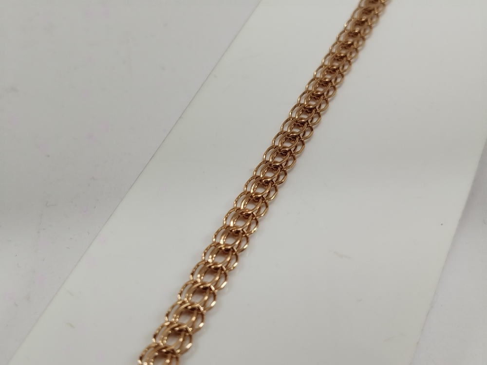 БРАСЛЕТ ПОЛНОВЕСНЫЙ Итальянка Au 585