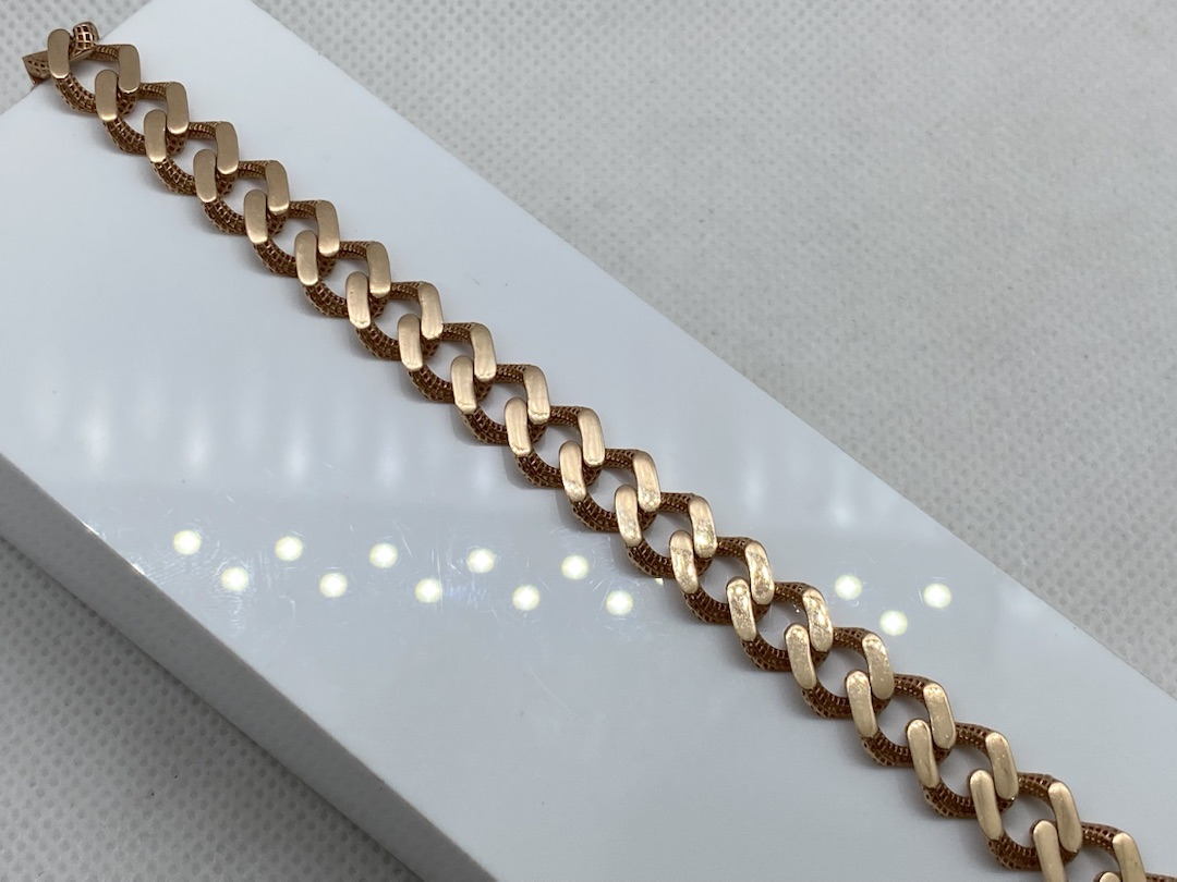 40011 БРАСЛЕТ ПУСТОТЕЛЫЙ Фантазия (Au 585)