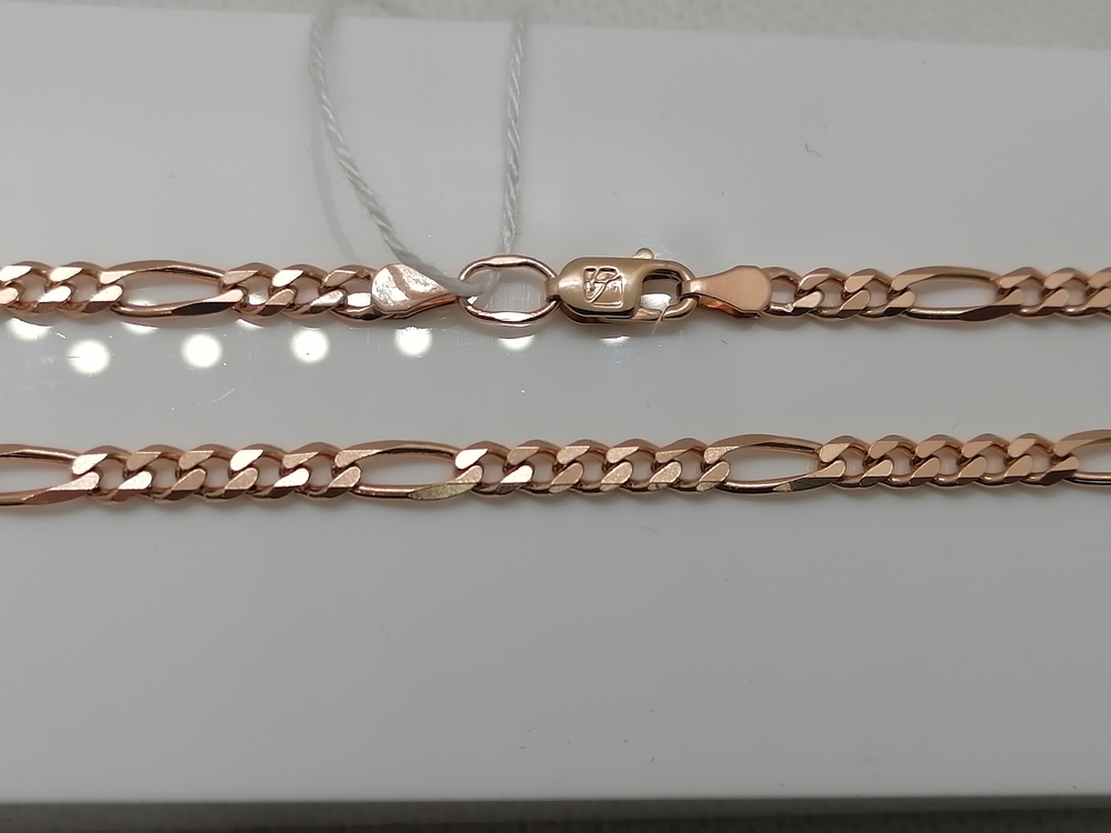 ЦЛФК585 ЦЕПЬ ПОЛНОВЕСНАЯ Фигаро(картье) (Au 585)