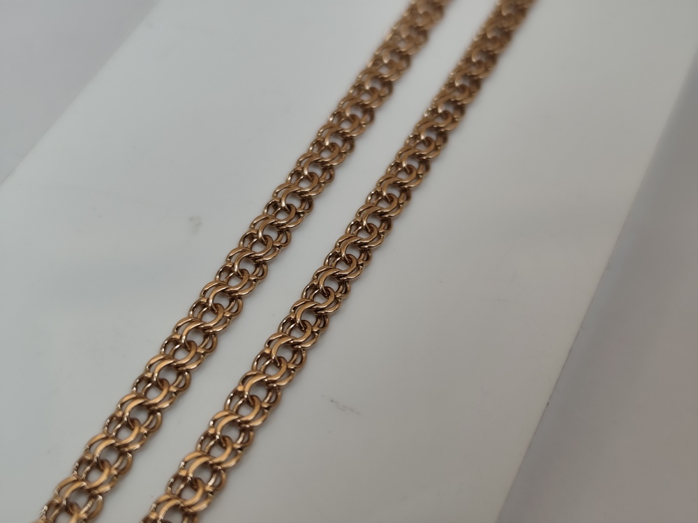 ЦЕПЬ ПОЛНОВЕСНАЯ Бисмарк (Au 585)