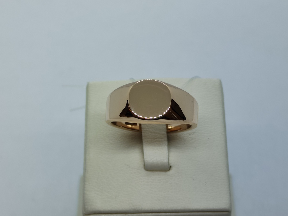 КОЛЬЦО ПЕЧАТКА без камня (Au 585)