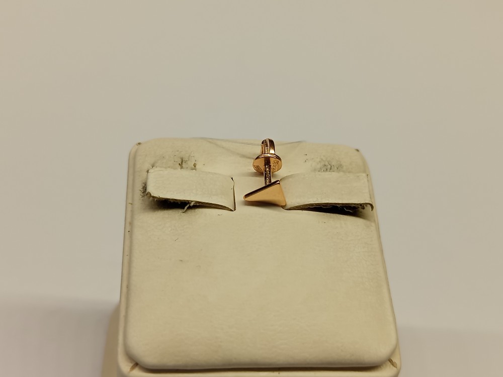 СЕРЬГИ ПУСЕТА без камня (Au 585)