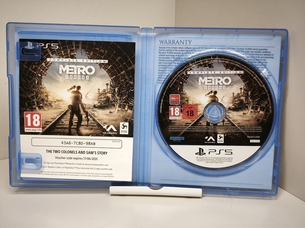Игра Playstation 5 Metro Exodus