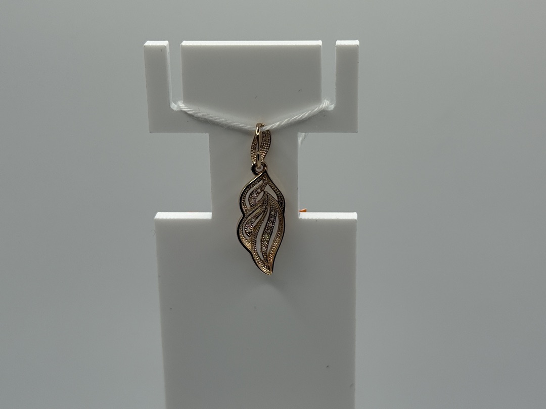 ПОДКМИ585 ПОДВЕСКА С КАМНЯМИ (Au 585)