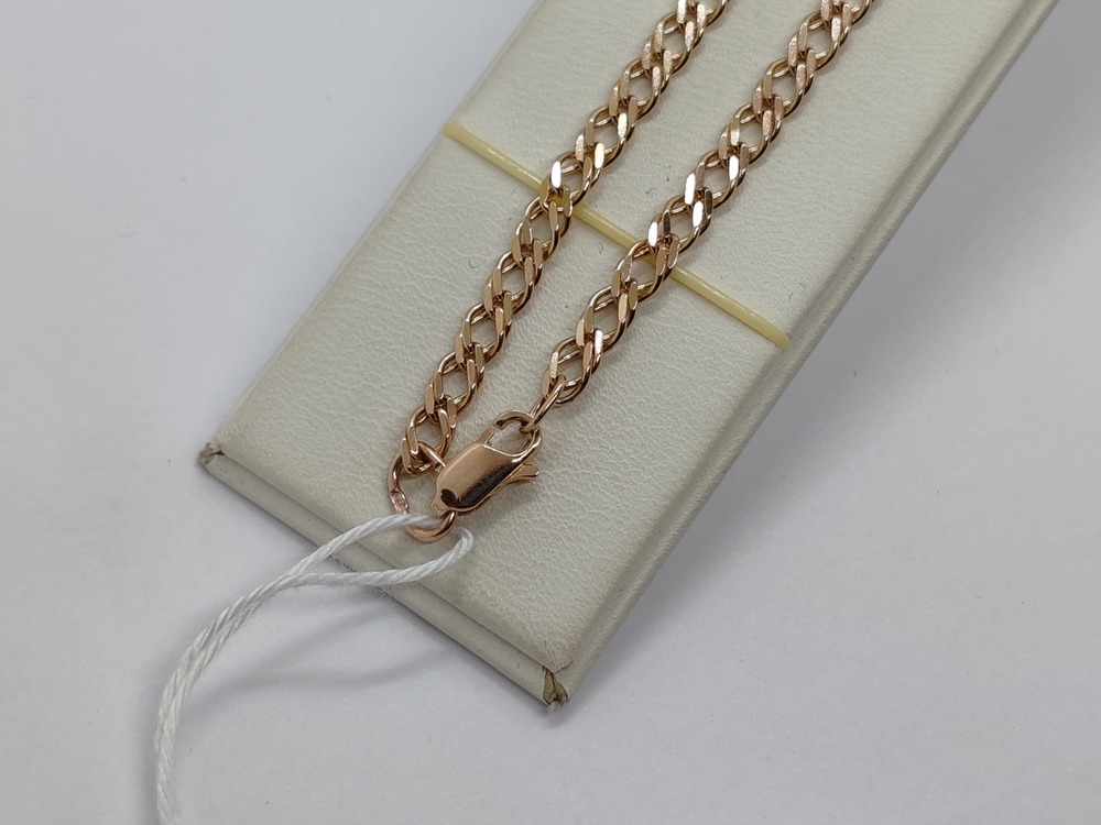 ЦЛР2585 ЦЕПЬ ПОЛНОВЕСНАЯ Ромб двойной (Au 585)