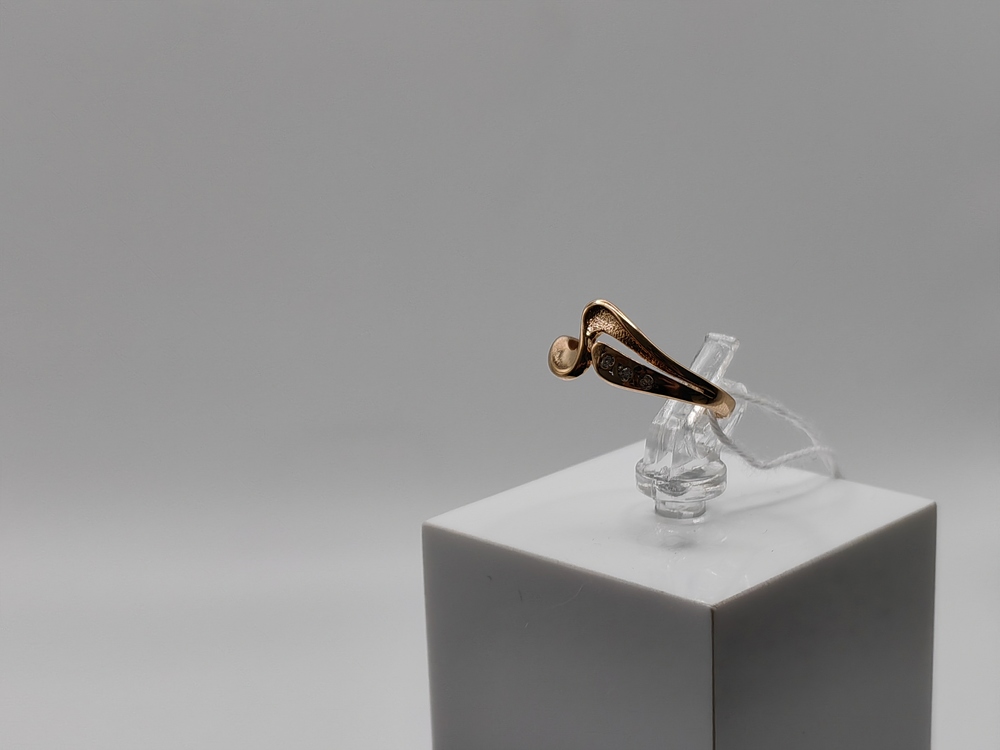 КОЛКМИ585 КОЛЬЦО С КАМНЯМИ (Au 585)