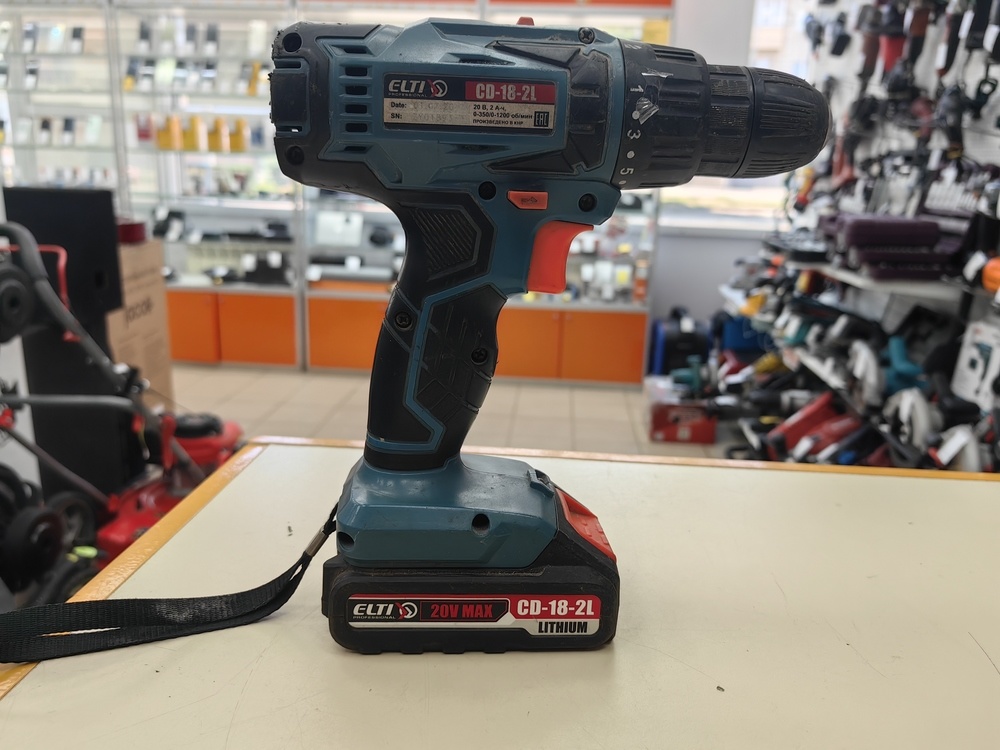 Шуруповерт ELTI CD-18-2L