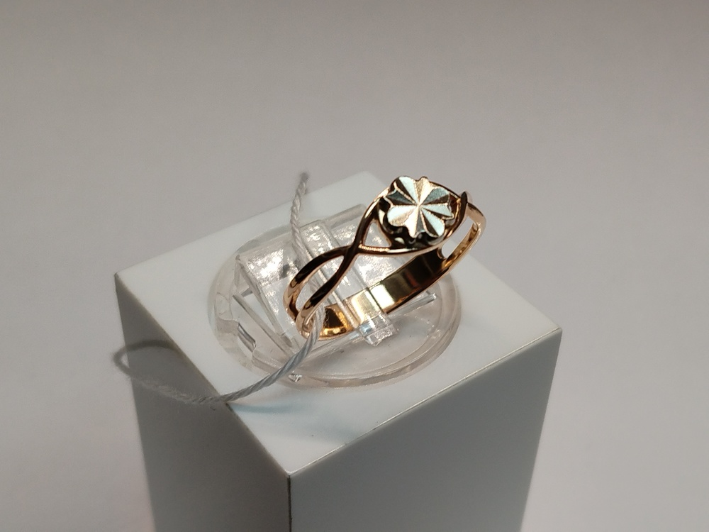 КОЛБКМ585 КОЛЬЦО БЕЗ КАМНЯ (Au 585)